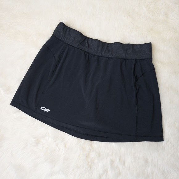 Outdoor Research Highex Peregrine Active Skort in Black - Picture 2 of 6